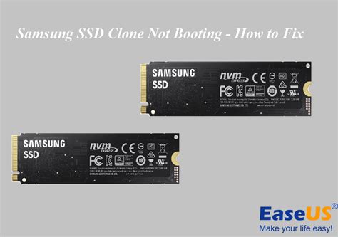 samsung ssd not booting after clone|computer won't boot from ssd.